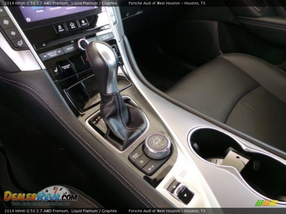 2014 Infiniti Q 50 3.7 AWD Premium Liquid Platinum / Graphite Photo #18