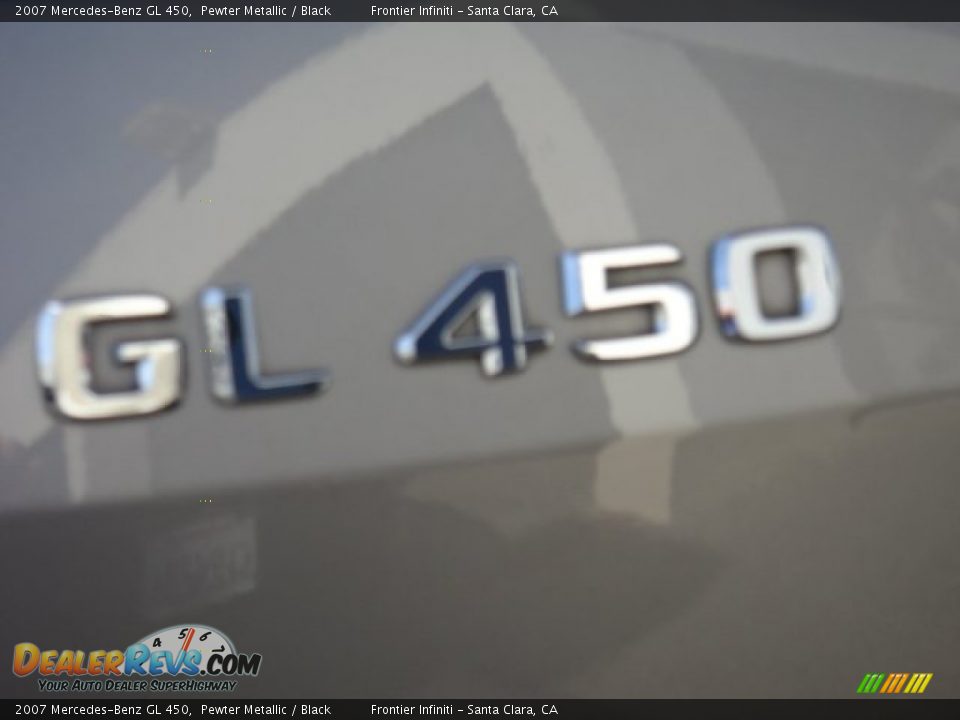 2007 Mercedes-Benz GL 450 Pewter Metallic / Black Photo #6