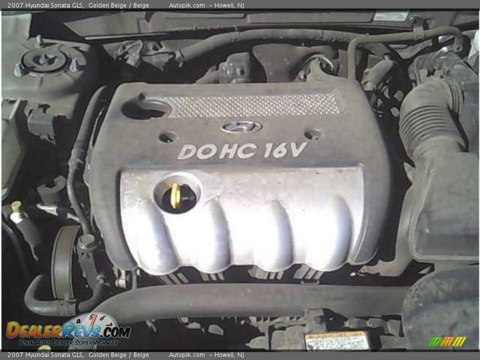 2007 Hyundai Sonata GLS Golden Beige / Beige Photo #6