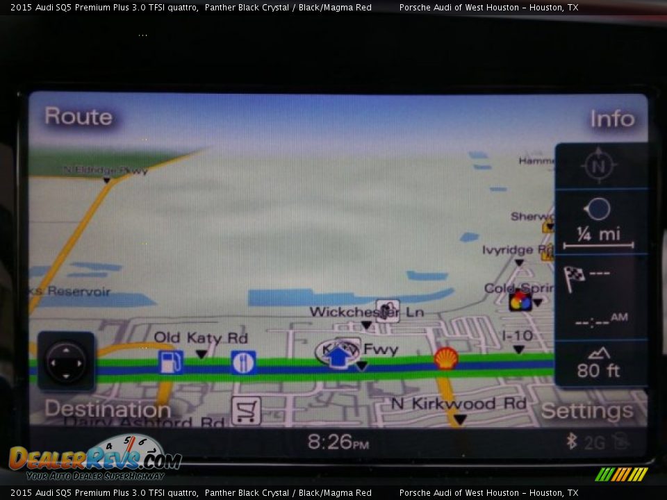 2015 Audi SQ5 Premium Plus 3.0 TFSI quattro Panther Black Crystal / Black/Magma Red Photo #19