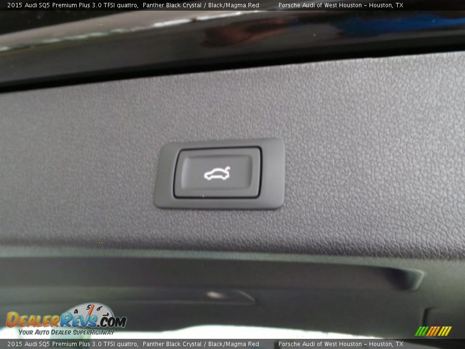2015 Audi SQ5 Premium Plus 3.0 TFSI quattro Panther Black Crystal / Black/Magma Red Photo #28
