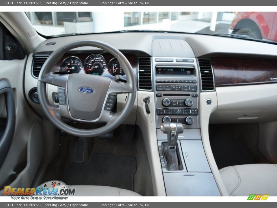 2011 Ford Taurus SEL Sterling Grey / Light Stone Photo #12