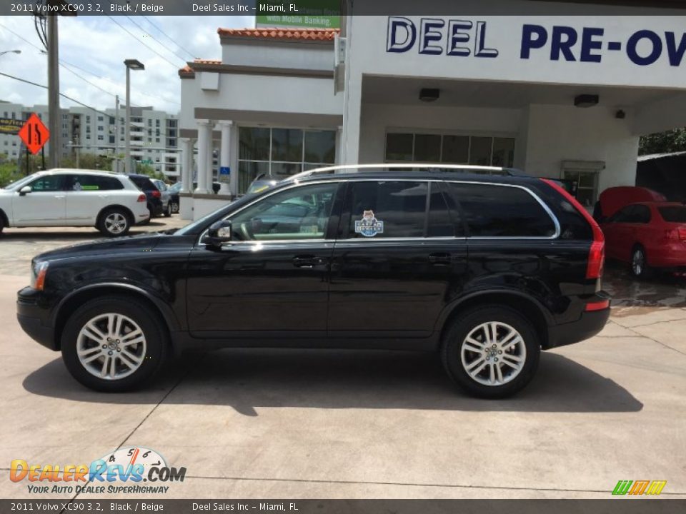 2011 Volvo XC90 3.2 Black / Beige Photo #2