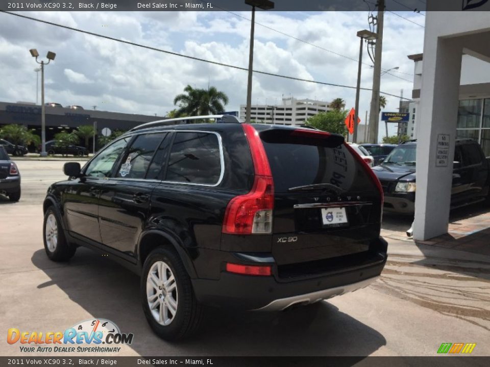 2011 Volvo XC90 3.2 Black / Beige Photo #3