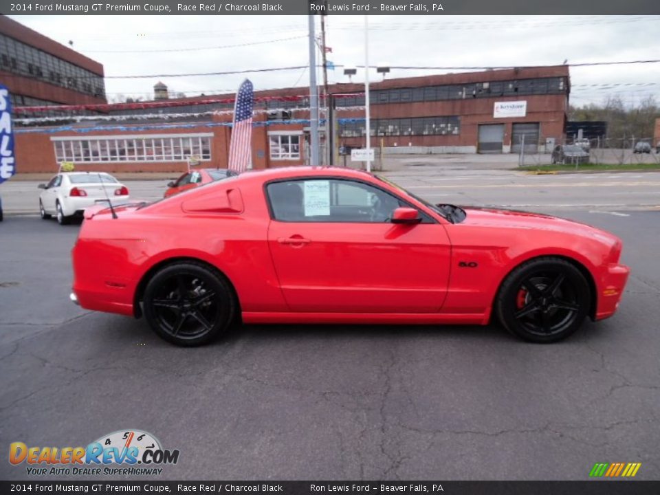 2014 Ford Mustang GT Premium Coupe Race Red / Charcoal Black Photo #1