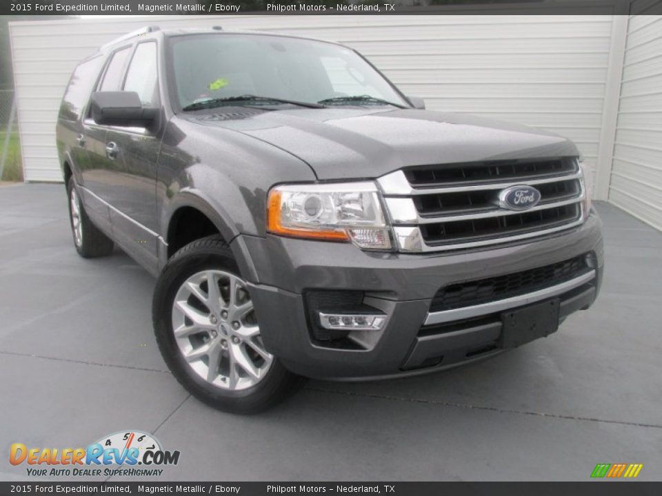 Front 3/4 View of 2015 Ford Expedition Limited Photo #1