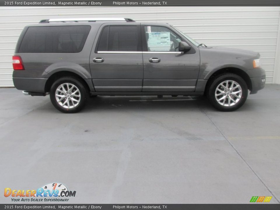 Magnetic Metallic 2015 Ford Expedition Limited Photo #3