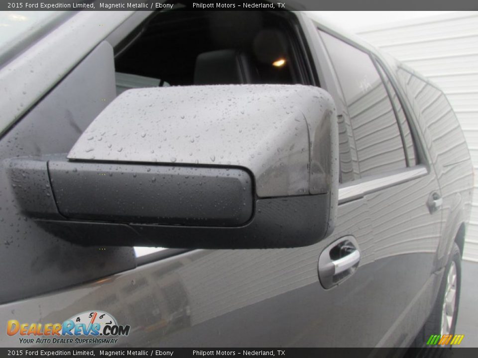2015 Ford Expedition Limited Magnetic Metallic / Ebony Photo #12
