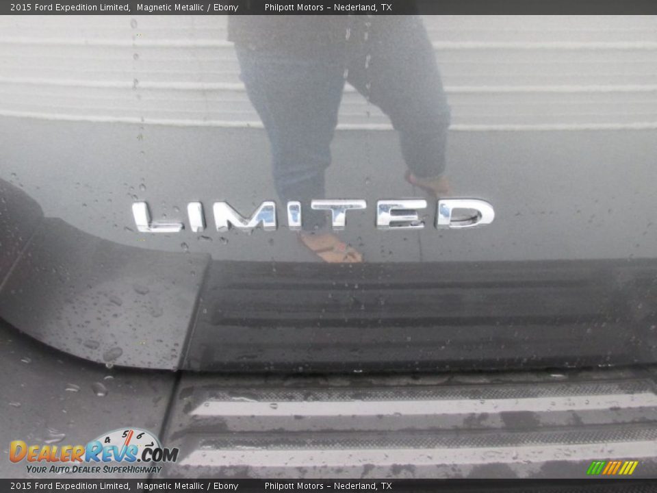 2015 Ford Expedition Limited Magnetic Metallic / Ebony Photo #14