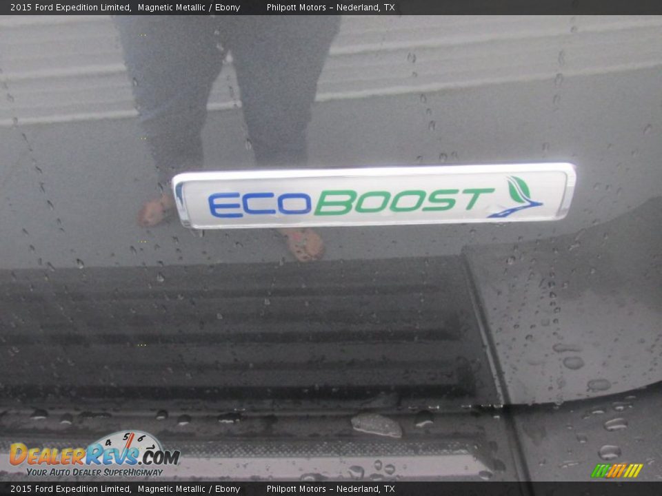 2015 Ford Expedition Limited Magnetic Metallic / Ebony Photo #16