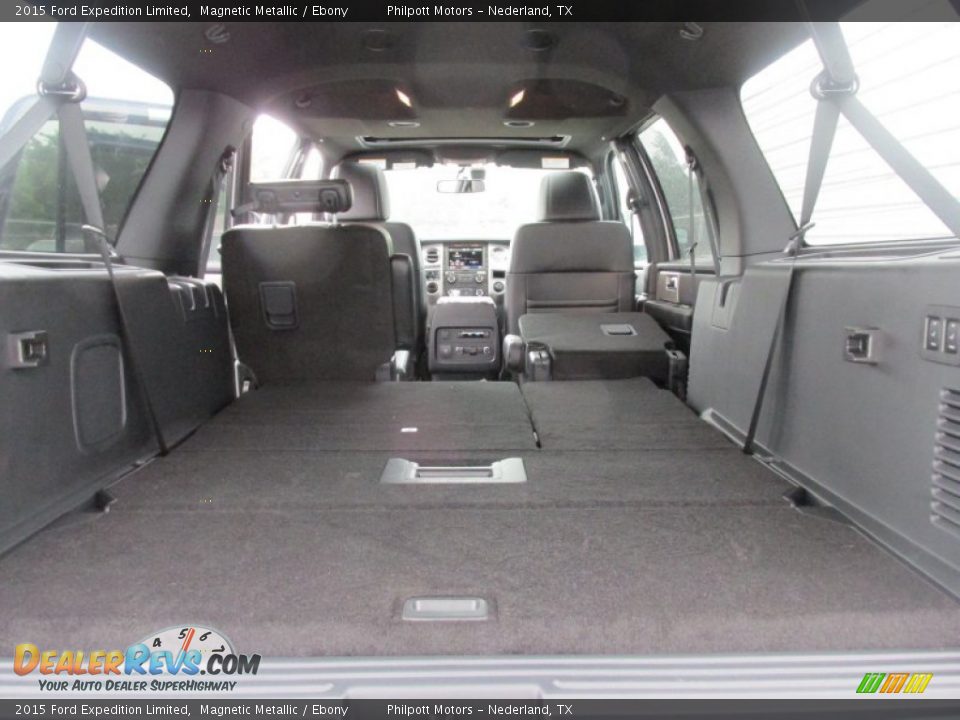 2015 Ford Expedition Limited Magnetic Metallic / Ebony Photo #19