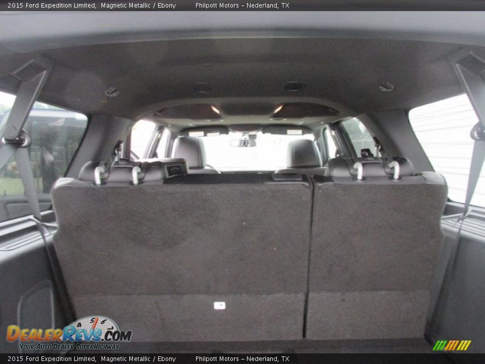 2015 Ford Expedition Limited Magnetic Metallic / Ebony Photo #20