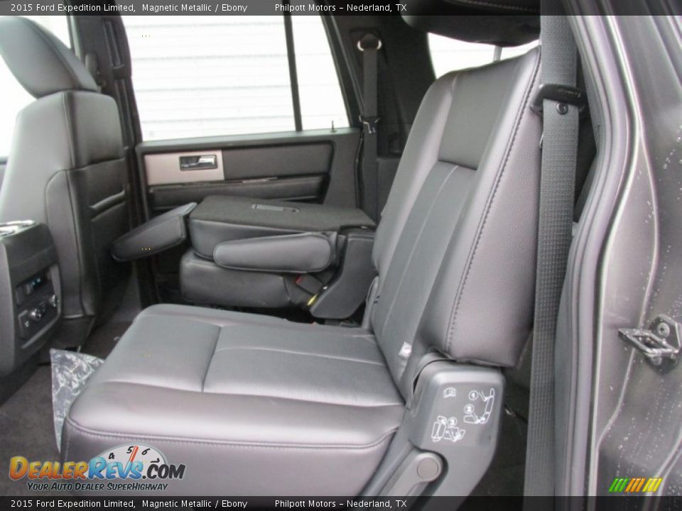 2015 Ford Expedition Limited Magnetic Metallic / Ebony Photo #24