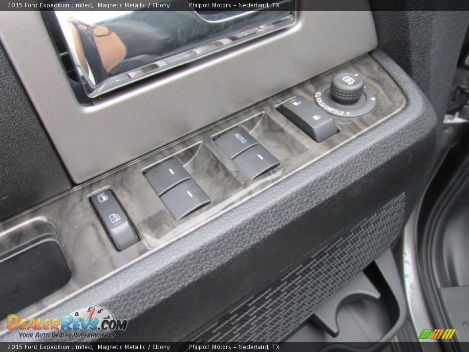2015 Ford Expedition Limited Magnetic Metallic / Ebony Photo #26