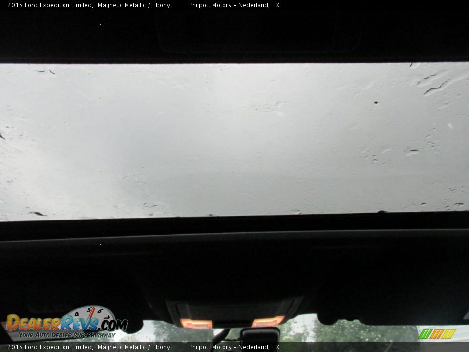 2015 Ford Expedition Limited Magnetic Metallic / Ebony Photo #29