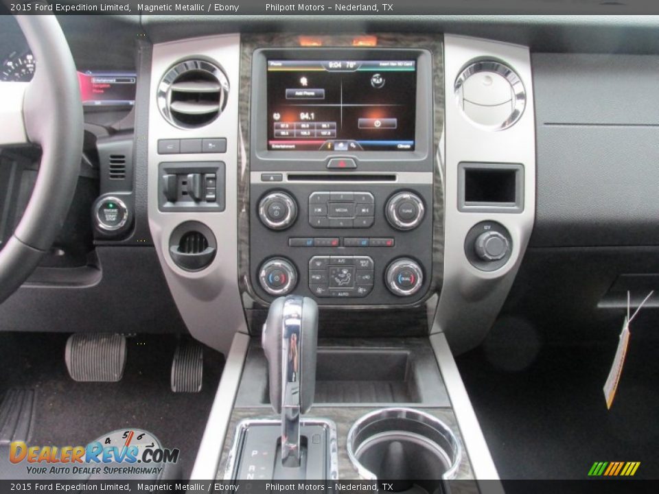 2015 Ford Expedition Limited Magnetic Metallic / Ebony Photo #31