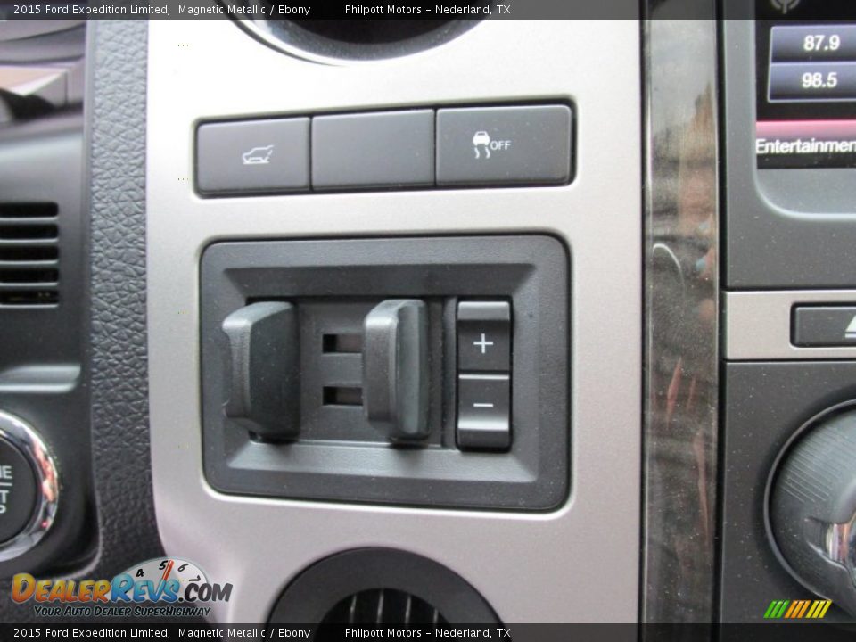 2015 Ford Expedition Limited Magnetic Metallic / Ebony Photo #34