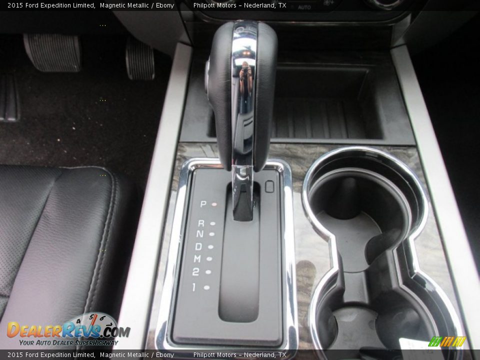 2015 Ford Expedition Limited Magnetic Metallic / Ebony Photo #35