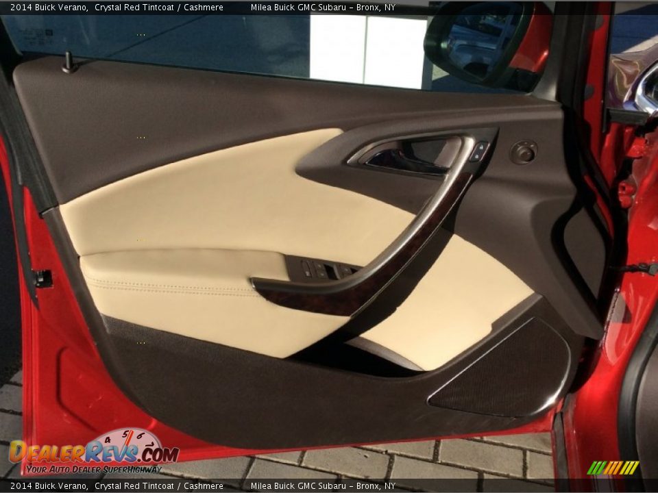 2014 Buick Verano Crystal Red Tintcoat / Cashmere Photo #13