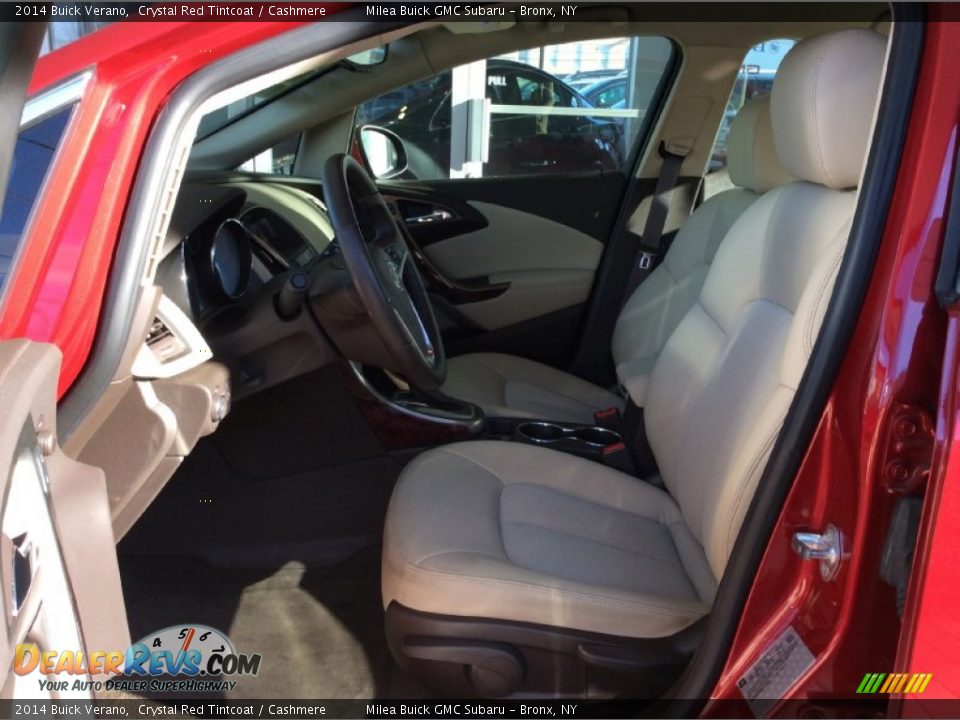 2014 Buick Verano Crystal Red Tintcoat / Cashmere Photo #14