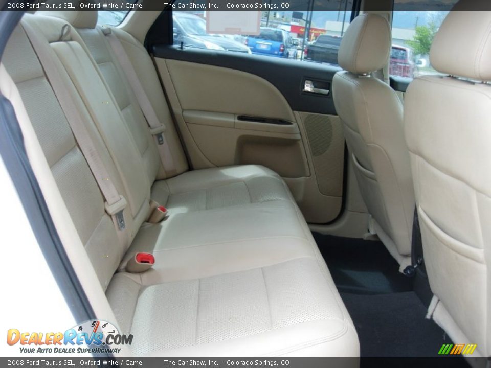 Rear Seat of 2008 Ford Taurus SEL Photo #13