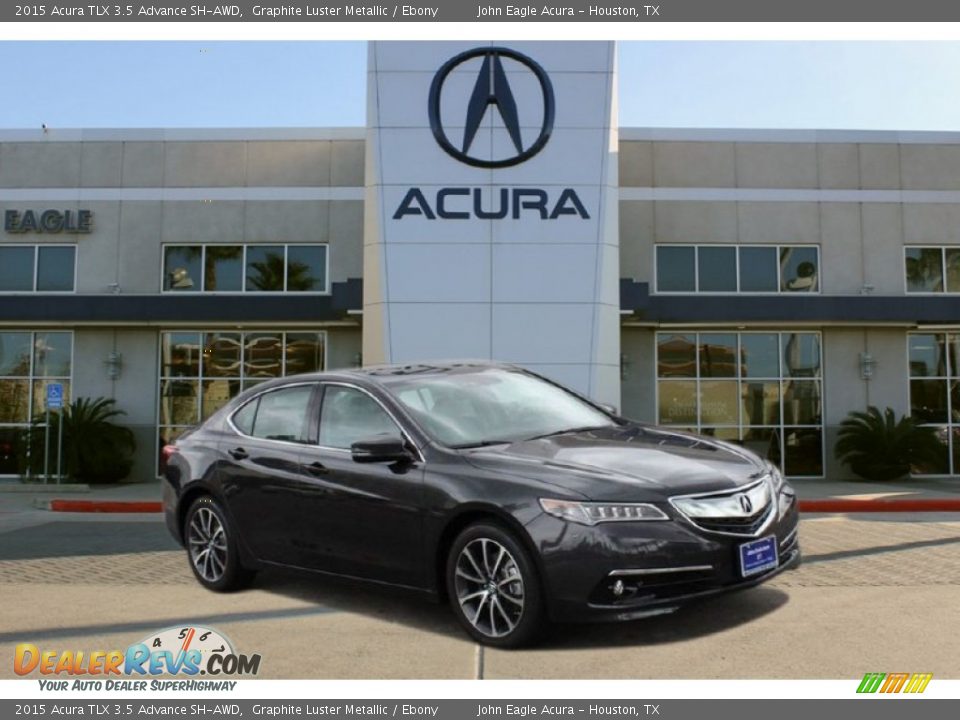 2015 Acura TLX 3.5 Advance SH-AWD Graphite Luster Metallic / Ebony Photo #1