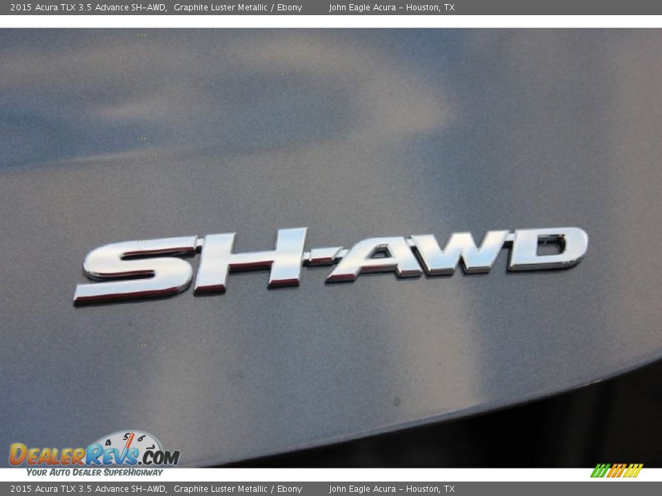 2015 Acura TLX 3.5 Advance SH-AWD Graphite Luster Metallic / Ebony Photo #20