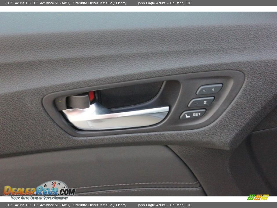 2015 Acura TLX 3.5 Advance SH-AWD Graphite Luster Metallic / Ebony Photo #26