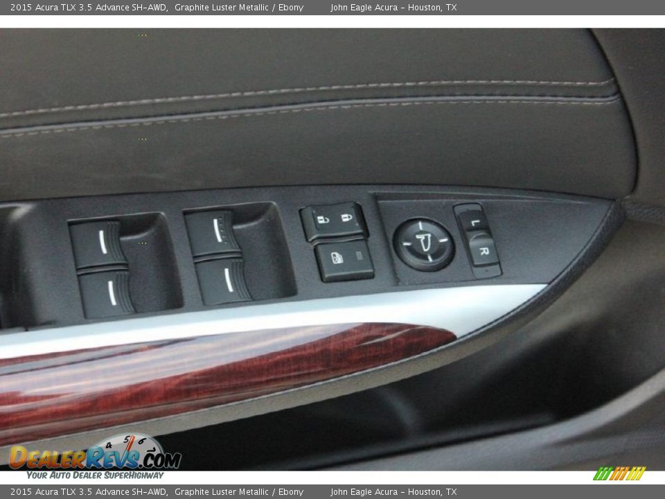 2015 Acura TLX 3.5 Advance SH-AWD Graphite Luster Metallic / Ebony Photo #27