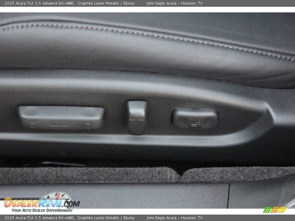 2015 Acura TLX 3.5 Advance SH-AWD Graphite Luster Metallic / Ebony Photo #28