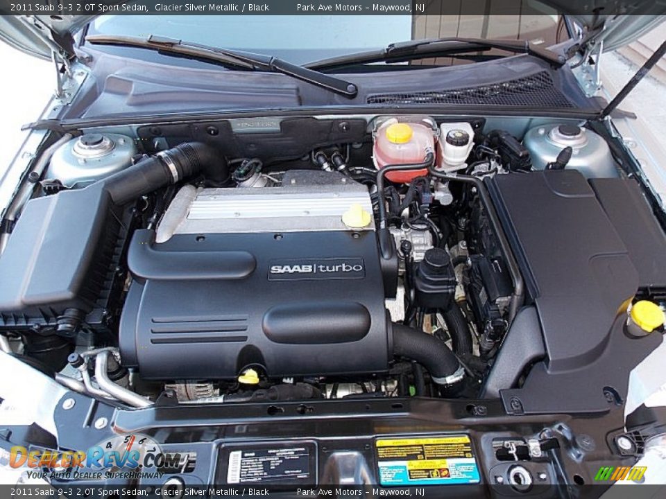 2011 Saab 9-3 2.0T Sport Sedan 2.0 Liter Turbocharged DOHC 16-Valve 4 Cylinder Engine Photo #32