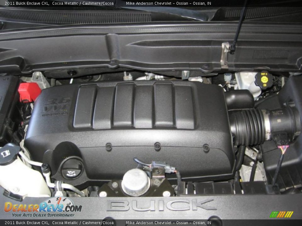 2011 Buick Enclave CXL Cocoa Metallic / Cashmere/Cocoa Photo #27