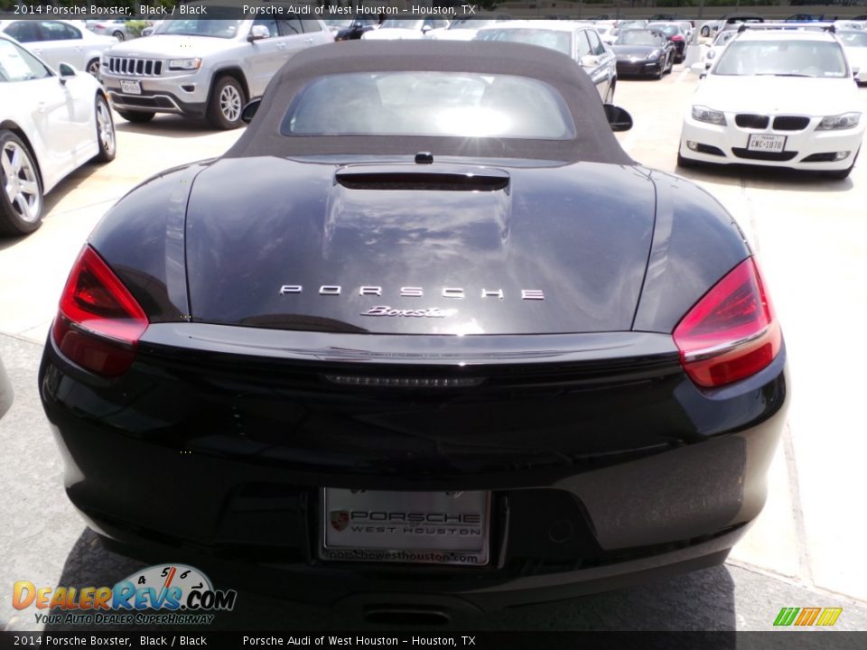 2014 Porsche Boxster Black / Black Photo #5