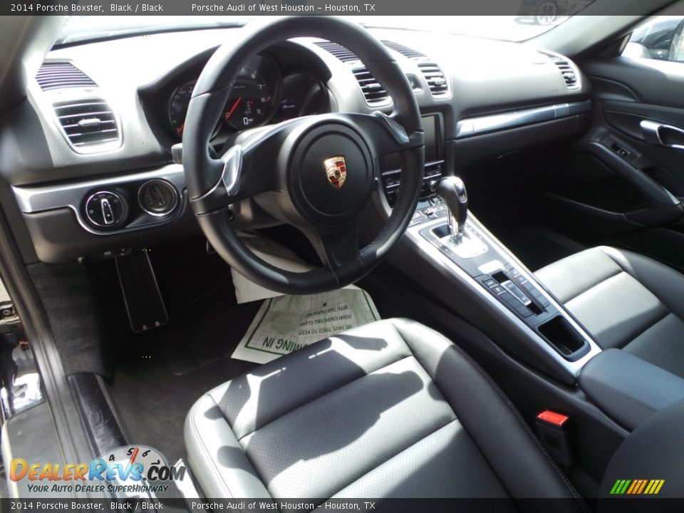 2014 Porsche Boxster Black / Black Photo #14