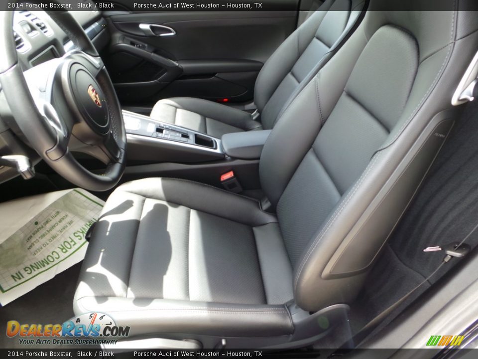 2014 Porsche Boxster Black / Black Photo #15