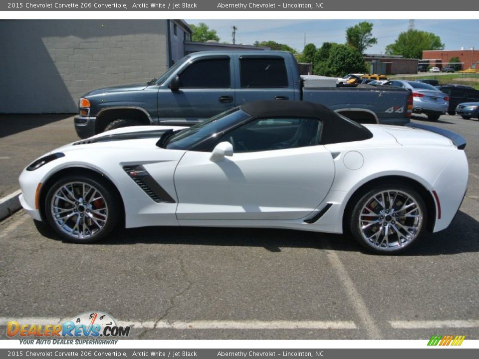 Arctic White 2015 Chevrolet Corvette Z06 Convertible Photo #4