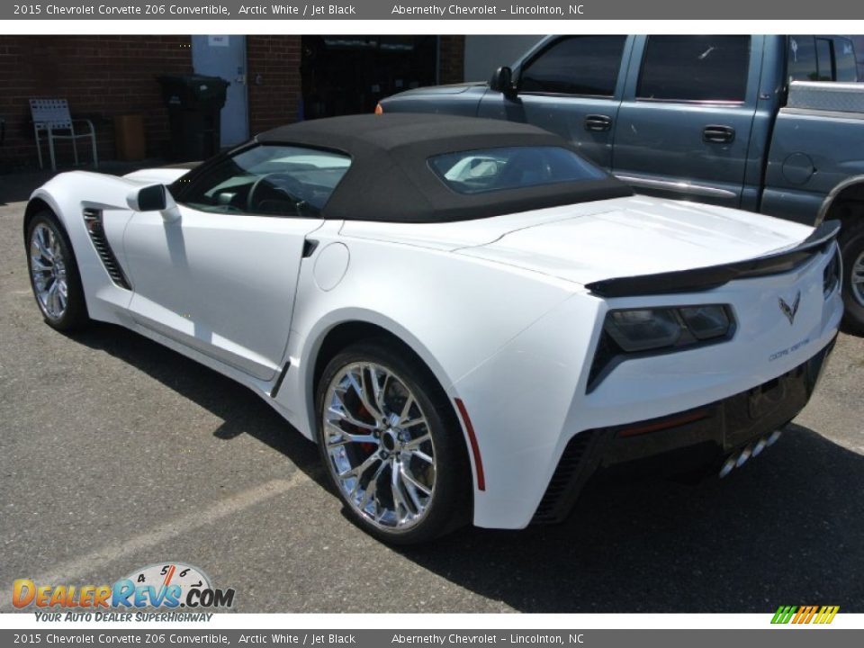 2015 Chevrolet Corvette Z06 Convertible Arctic White / Jet Black Photo #5