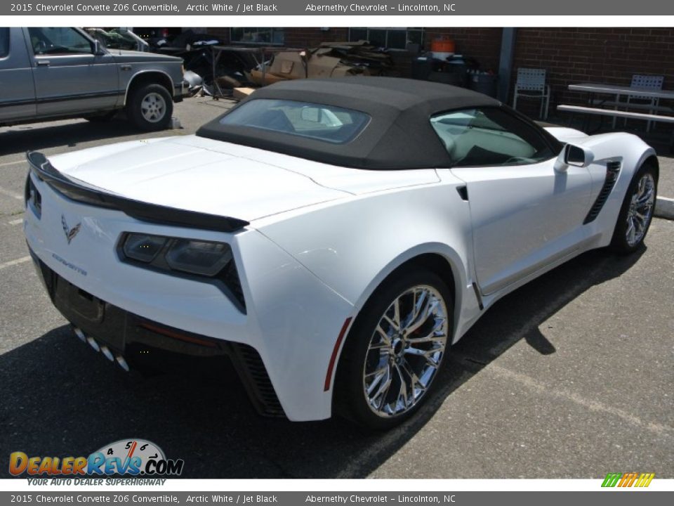2015 Chevrolet Corvette Z06 Convertible Arctic White / Jet Black Photo #6