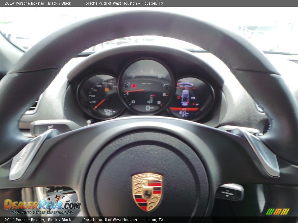 2014 Porsche Boxster Black / Black Photo #22