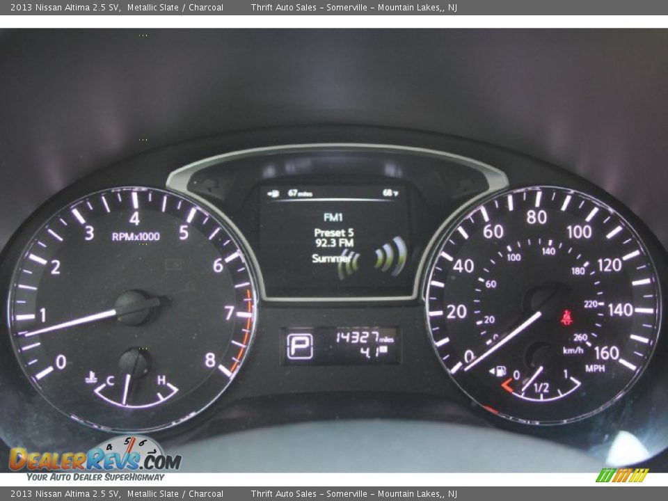 2013 Nissan Altima 2.5 SV Metallic Slate / Charcoal Photo #19