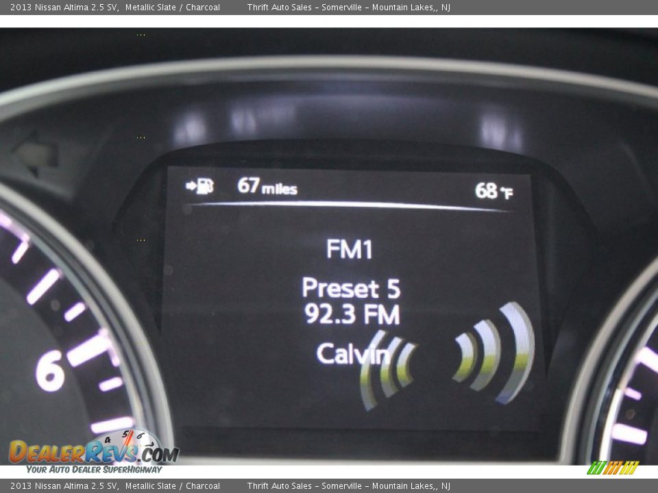 2013 Nissan Altima 2.5 SV Metallic Slate / Charcoal Photo #20