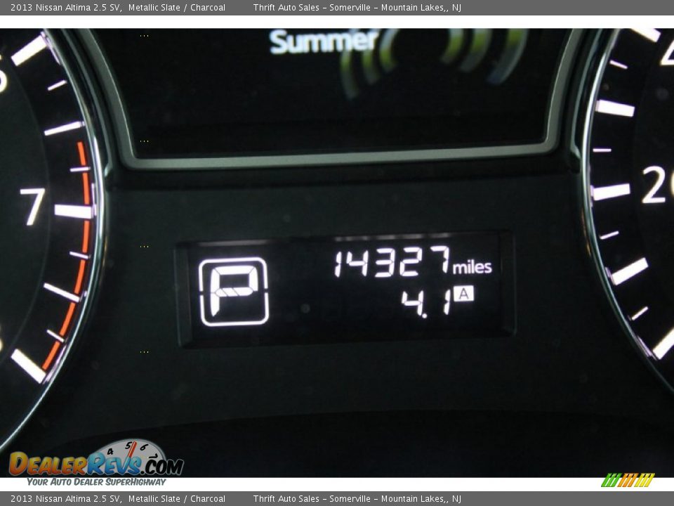 2013 Nissan Altima 2.5 SV Metallic Slate / Charcoal Photo #21