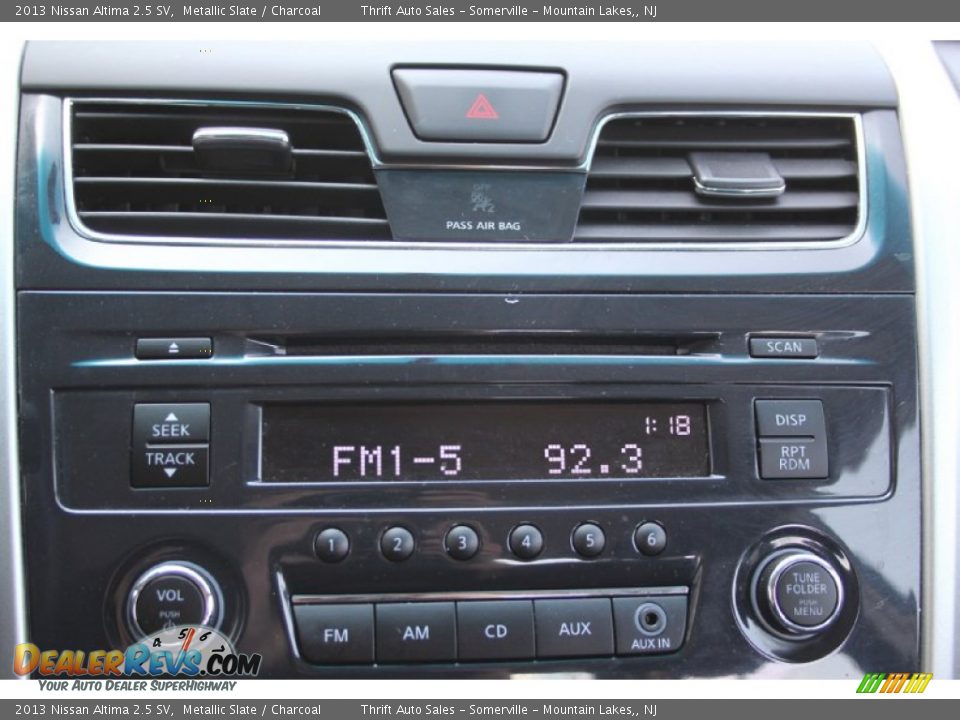 2013 Nissan Altima 2.5 SV Metallic Slate / Charcoal Photo #22