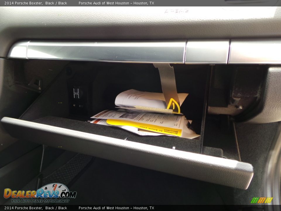 2014 Porsche Boxster Black / Black Photo #30