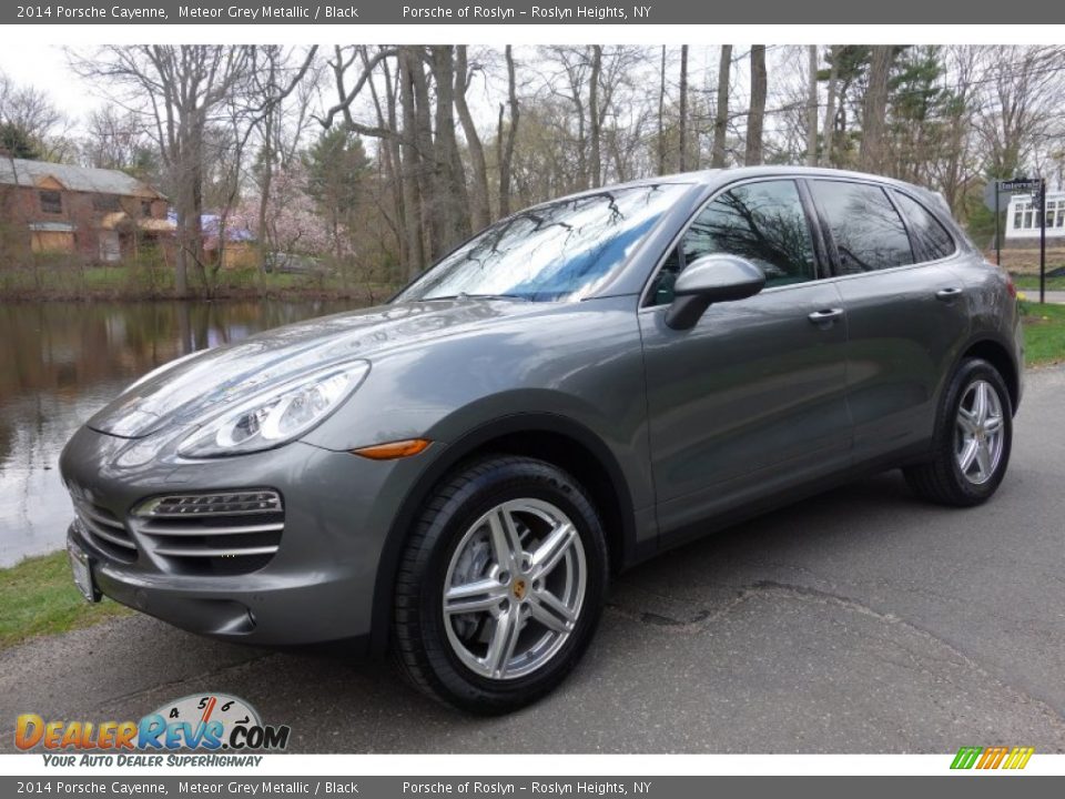 2014 Porsche Cayenne Meteor Grey Metallic / Black Photo #1