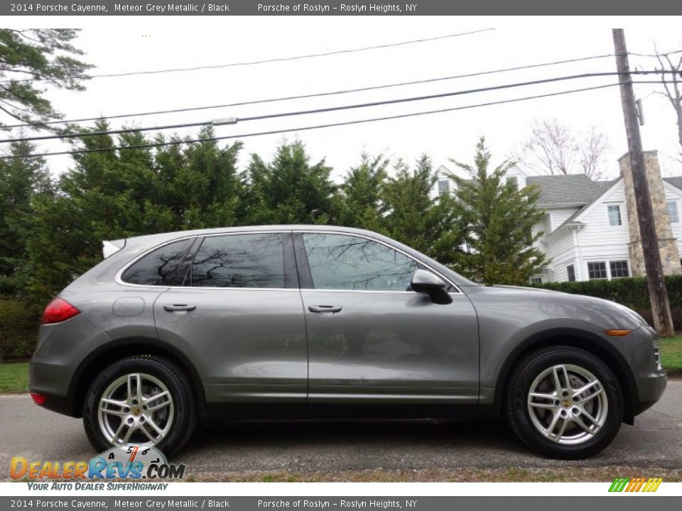 2014 Porsche Cayenne Meteor Grey Metallic / Black Photo #7