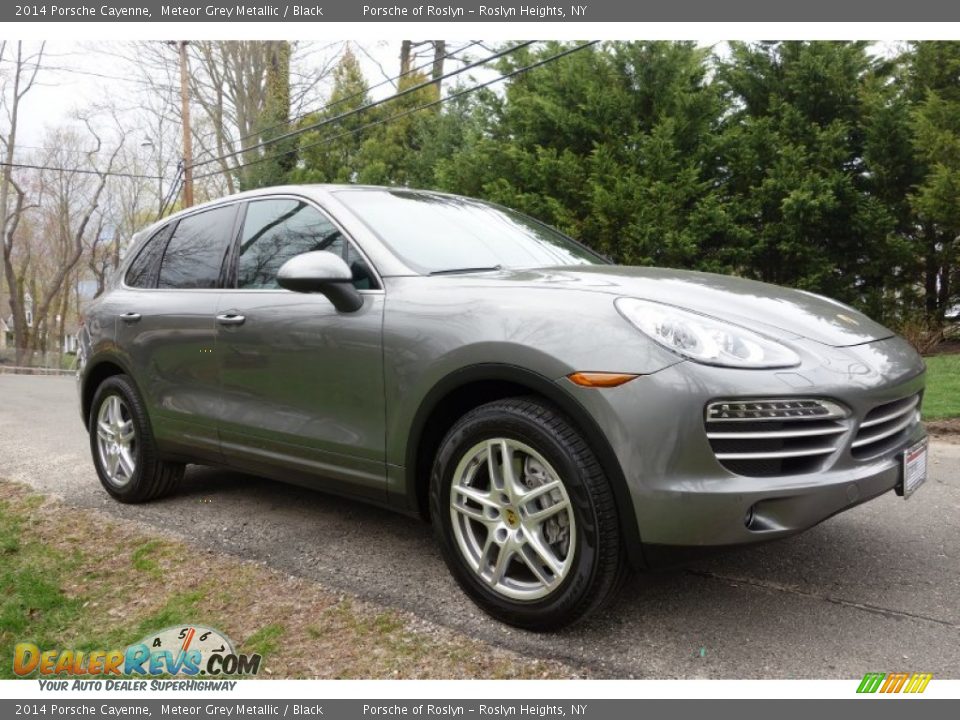 2014 Porsche Cayenne Meteor Grey Metallic / Black Photo #8