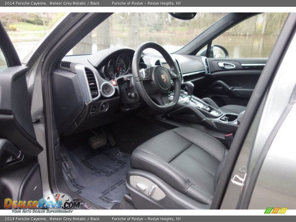 2014 Porsche Cayenne Meteor Grey Metallic / Black Photo #10