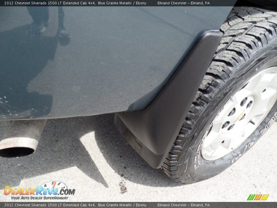 2012 Chevrolet Silverado 1500 LT Extended Cab 4x4 Blue Granite Metallic / Ebony Photo #11