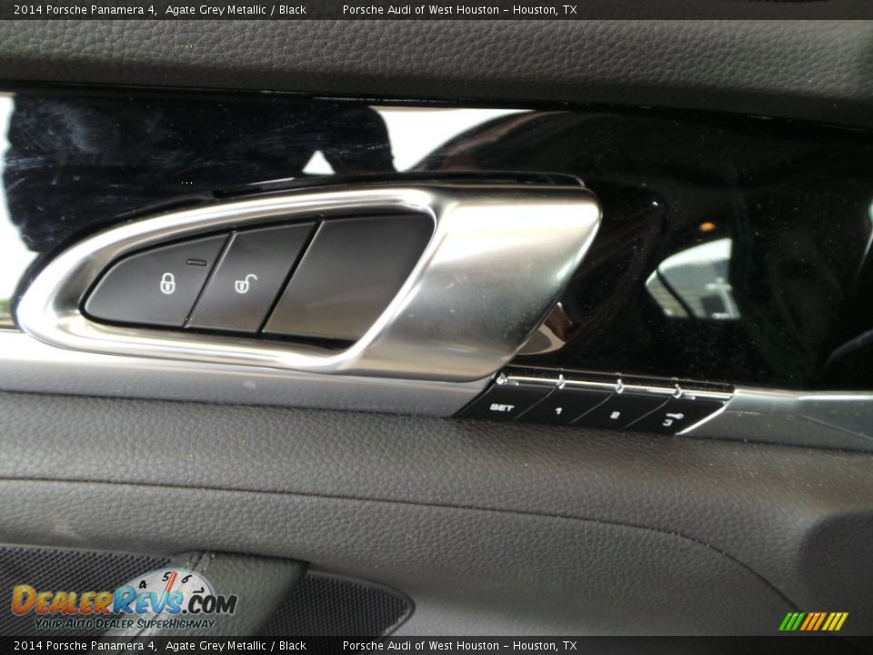 2014 Porsche Panamera 4 Agate Grey Metallic / Black Photo #14
